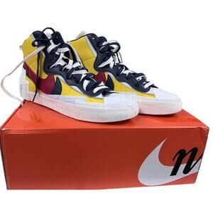 Nike Blazer Mid / Sacai “Varsity Maize / Varsity Red” BV0072-700 – Men’s 11 NIB